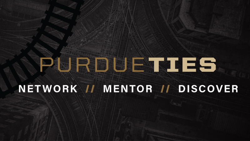 Purdue Ties logo graphic