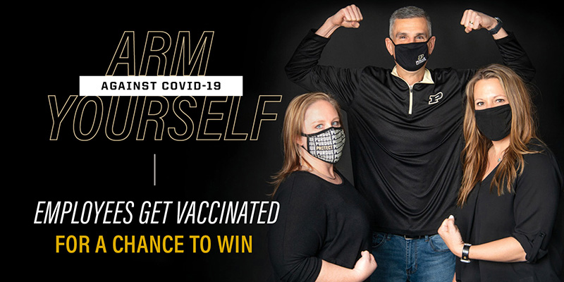 arm yourself employee vaccine incentive graphic