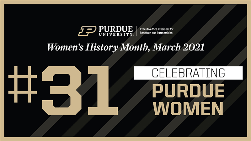 Women’s History Month at Purdue graphic