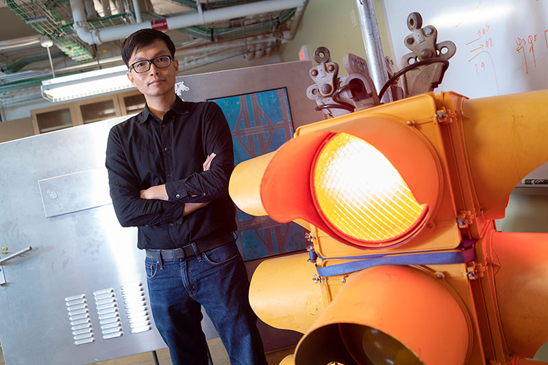 Invention addresses the problems of running a red light at traffic  intersections - Purdue University News