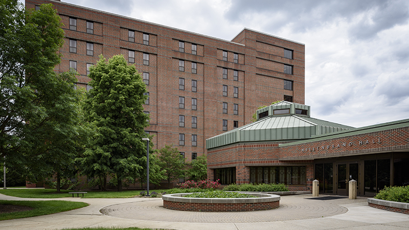 New university residence to the south of Hillenbrand Hall to further ...