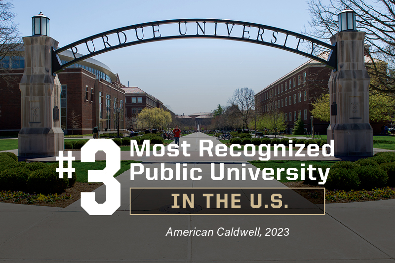 Purdue University ascends to the top 10 of the Global University