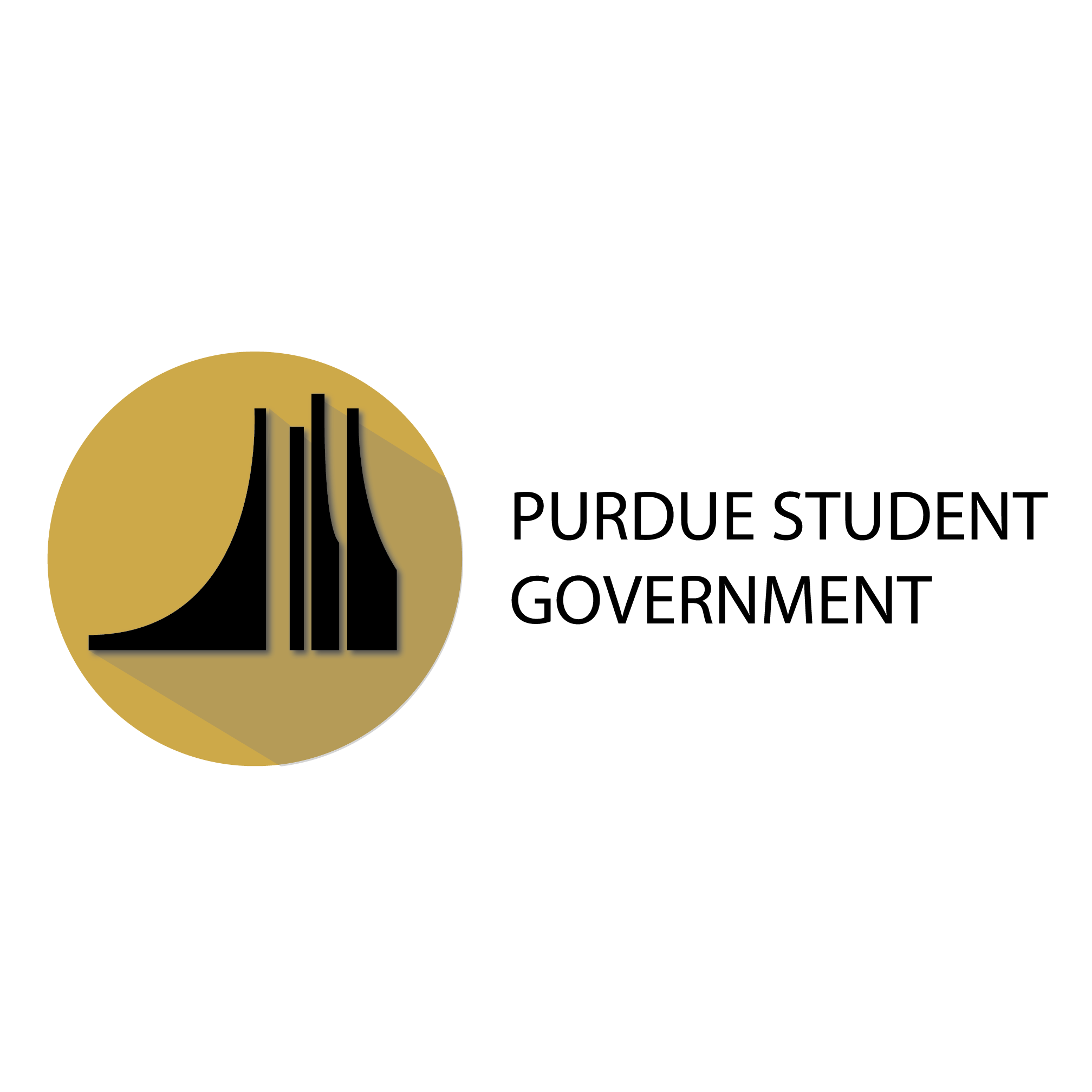 Purdue Student Government word mark