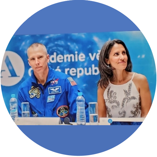 Drew and Indira Feustel