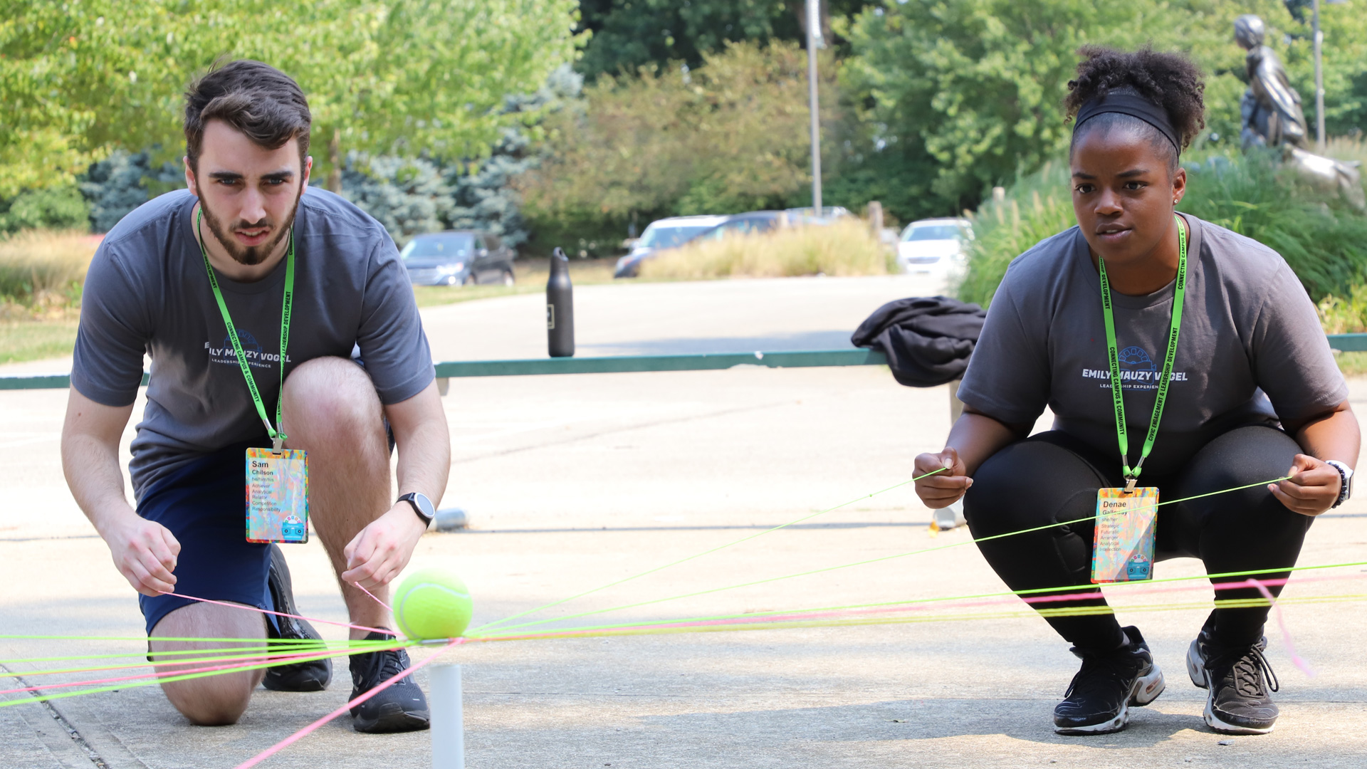 Students working together to improve their environment for the greater good.