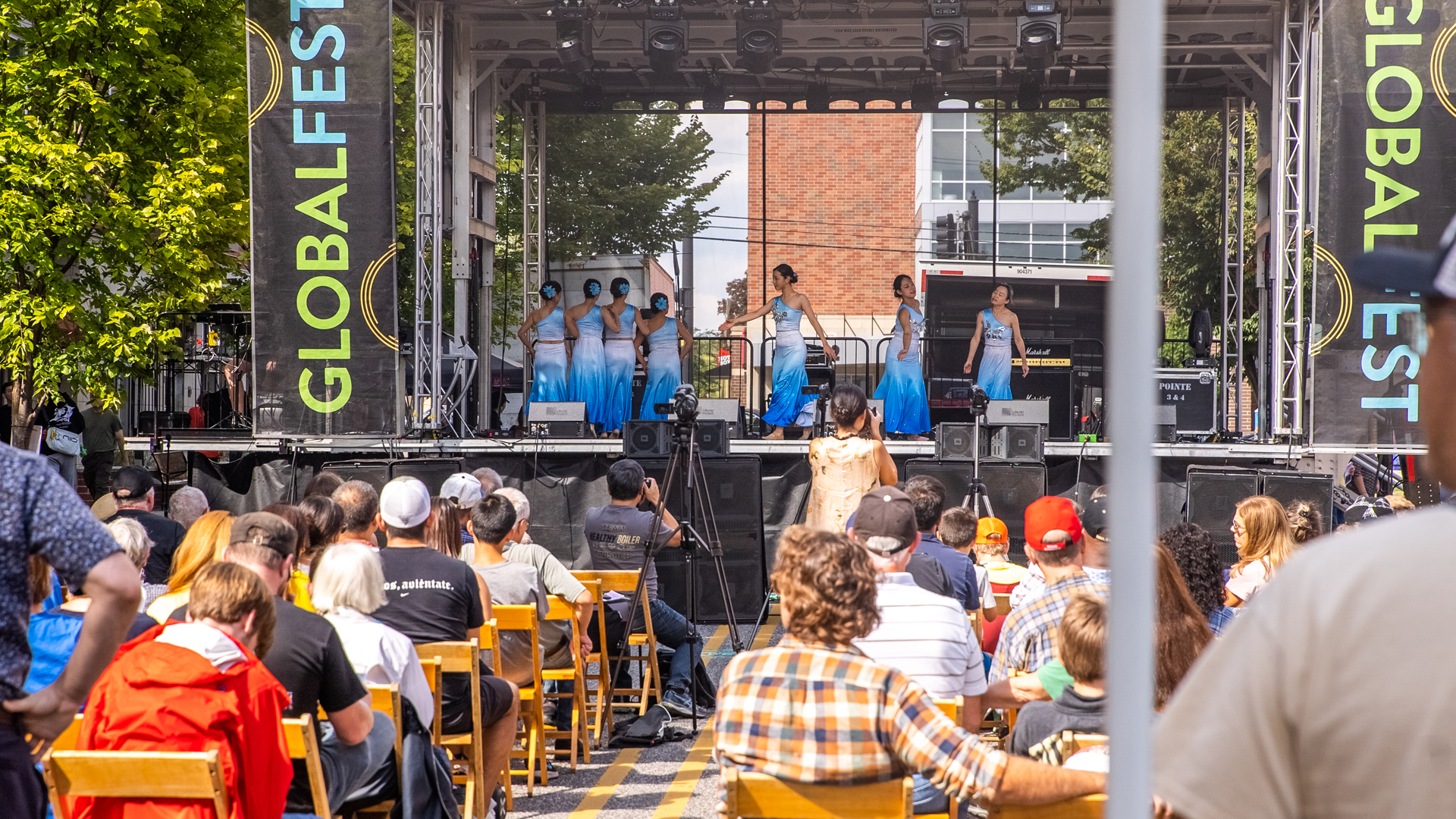 Global Fest public performance. 